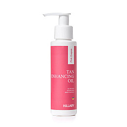 Масло для посилення загару з рожевим виноградом Pink grapes tan enhancing oil Hillary 100 мл