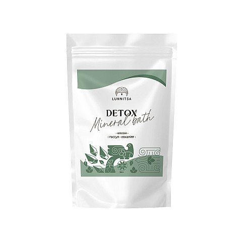Мінеральна ванна Detox з сіллю Епсома та авокадо Lunnitsa 300 г
