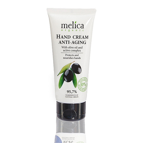 Омолаживающий крем для рук с оливковым маслом Melica Organic 100 мл