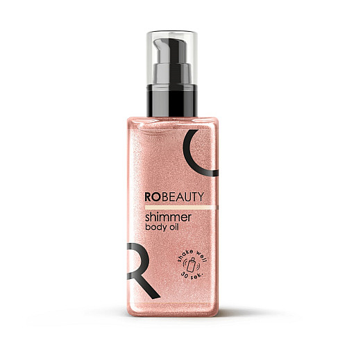 Масло-шимер для тіла Rose Shimmer RoBeauty 100 мл