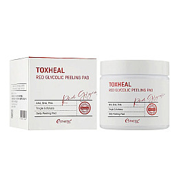 Очищающие пилинг-диски для лица Red Glycolic Peeling Pad Esthetic House 100 шт