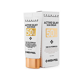 Сонцезахисний крем для обличчя Active Silky Sun Cream (SPF50+/PA+++) Medi-Peel 50 мл
