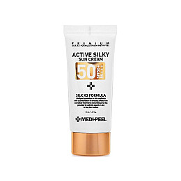 Солнцезащитный крем для лица Active Silky Sun Cream (SPF50+/PA+++) Medi-Peel 50 мл