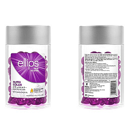 Витамины-масло для волос Сияние цвета Nutri color with triple care Ellips 50 шт