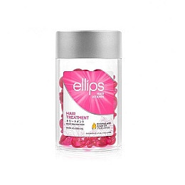 Витамины-масло для волос Терапия для волос с маслом Жожоба Hair treatment with jojoba oil Ellips 50 шт