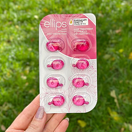 Витамины-масло для волос Терапия для волос с маслом Жожоба Hair treatment with jojoba oil Ellips 8 шт