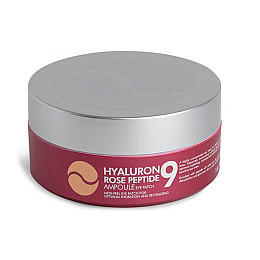 Гідрогелеві патчі з екстрактом троянди та пептидами Hyaluron Rose Peptide 9 Ampoule Eye Patch Medi-Peel 60 шт