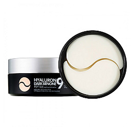 Гидрогелевые патчи с пептидным комплексом Hyaluron Dark Benone 9 Peptide Ampoule Eye Patch Medi-Peel 60 шт