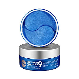 Патчи для глубокого увлажнения с пептидным комплексом Hyaluron Aqua Peptide 9 Ampoule Eye Patch Medi Peel 60 шт