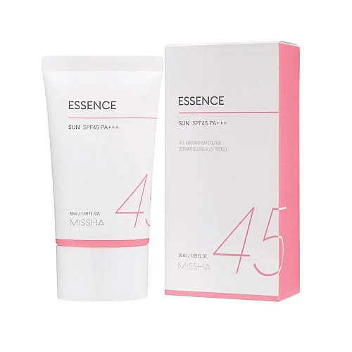 Солнцезащитная эссенция All Around Safe Block Essence Sun SPF45/PA+++ Missha 50 мл