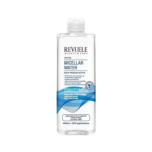 Активная мицеллярная вода для лица Revuele 400 мл