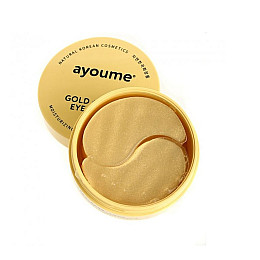 Гидрогелевые патчи с экстрактом золота и муцина улитки Gold Snail Eye Patch Ayoume 60 шт