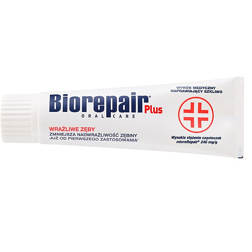 Зубная паста Профессиональное избавление от чувствительности Sensitive Teeth Plus Biorepair 75 мл