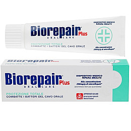 Зубная паста Профессиональная защита и восстановление Plus Total Protection Biorepair 75 мл