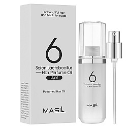 Увлажнююче парфумоване масло для гладкості волосся Salon Lactobacillus Hair Perfume Oil Light Masil 66 мл