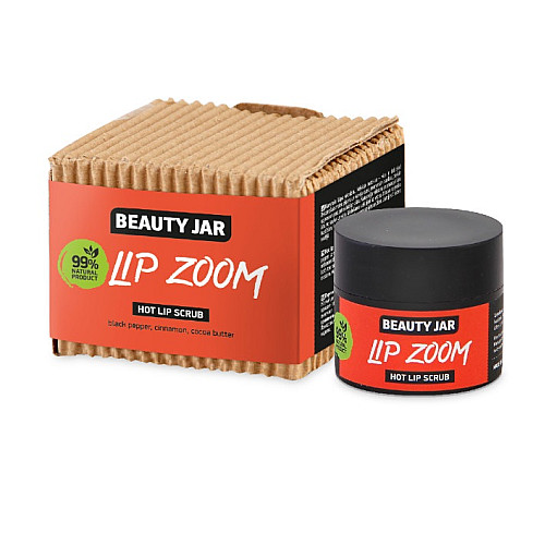 Горячий скраб для губ Lip Zoom Beauty Jar 15 мл