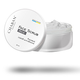 Скраб для лица с рисовой пудрой Chaban 50 мл