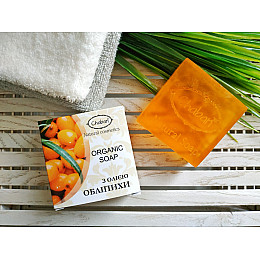 Органическое мыло с облепиховым маслом Chaban 100 г