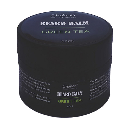 Бальзам для бороди Green tea Chaban 50 мл