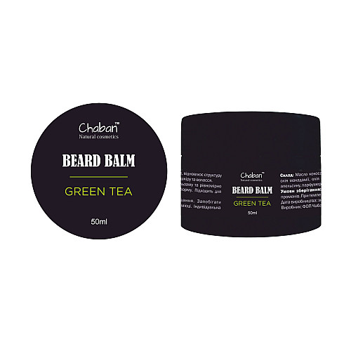 Бальзам для бороди Green tea Chaban 50 мл