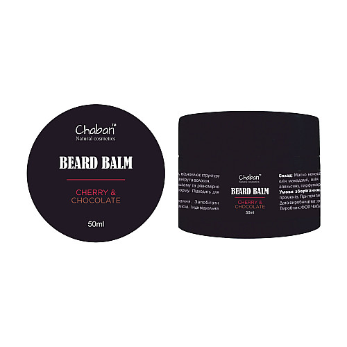 Бальзам для бороди Cherry & Chocolate Chaban 50 мл