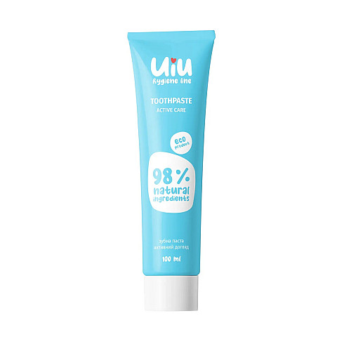 Зубная паста гигиеническая Активный уход UIU DeLaMark 100 мл