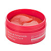 Гидрогелевые патчи с керамидами и розой Rose and Ceramide Hydrogel Eye Patch FarmStay 60 шт