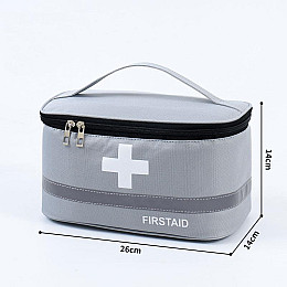 Сумка-органайзер для медикаментів First Care Сіра (IBH046S)