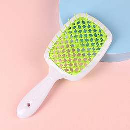 Расческа для волос ANbeauty Біло-Зелена (AN0103309)