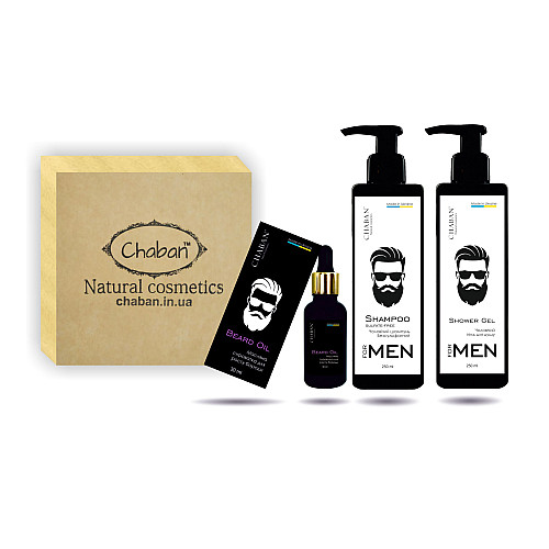 Подарковий набір Chaban Natural Cosmetics Beauty Box Chaban For Men №28