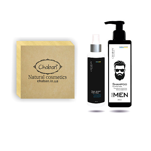 Подарковий набір Chaban Natural Cosmetics Beauty Box Chaban For Men №30