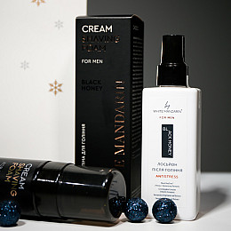 Подарунковий набір для чоловіка MANʼs Collection WHITE MANDARIN