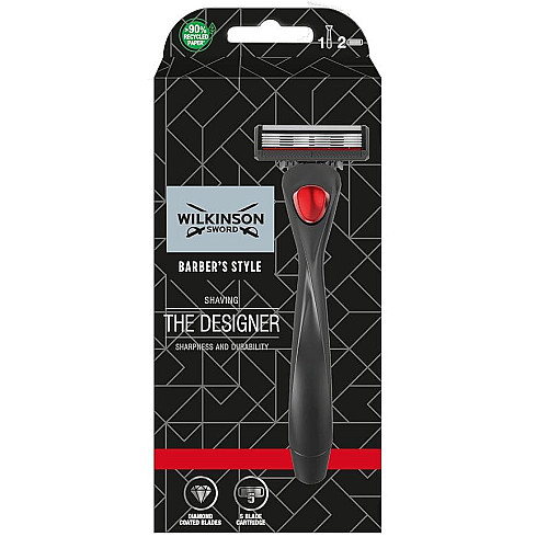 Бритва Wilkinson Sword Barber's Style The Designer 2 касети 02532