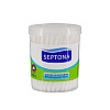 Ватные палочки в круглом боксе Septona 100 шт