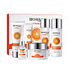 Набір по догляду за обличчям Bioaqua Vitamin C Set 6в1 зволожуючий для звуження пор