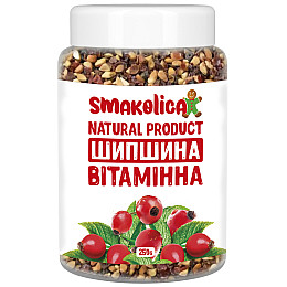 Шиповник сушеный измельченный 250г Smakoliсa