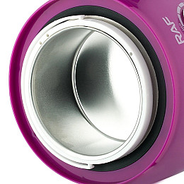 Воскоплав для воска в банці RAF R.438 з регулюванням потужності 400ml 65W Рожевий (3_04007)