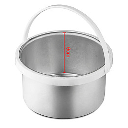 Воскоплав для воска в банці RAF R.438 з регулюванням потужності 400ml 65W Рожевий (3_04007)