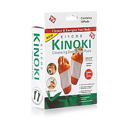Медицинский пластырь детоксикационный для ног OPT-TOP Kinoki Cleansing Detox Foot Pads 10 шт (1834829311)