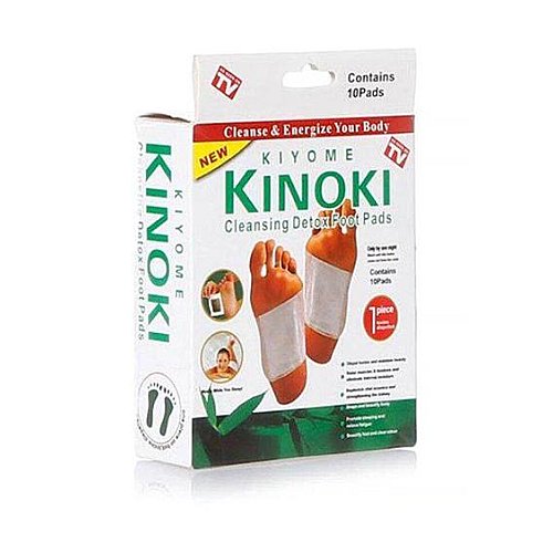 Медичний пластир детоксикаційний для ніг OPT-TOP Kinoki Cleansing Detox Foot Pads 10 шт (1834829311)