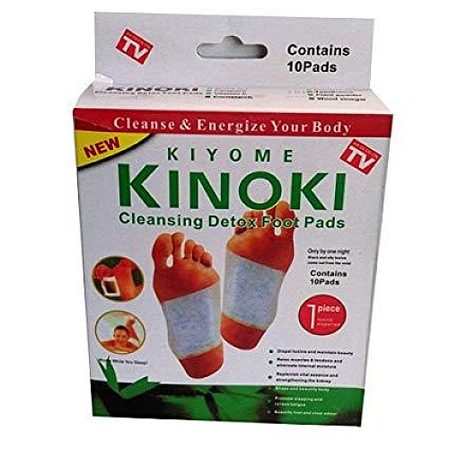 Медичний пластир детоксикаційний для ніг OPT-TOP Kinoki Cleansing Detox Foot Pads 10 шт (1834829311)