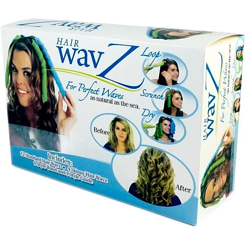 Бигуди спиральные Hair Wavz для длинных волос 50 см 18шт (2091116715)