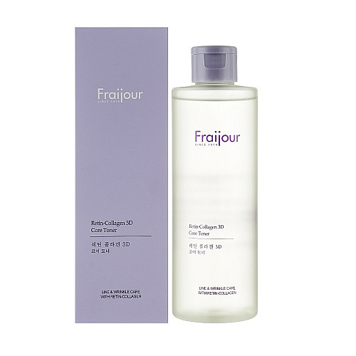 Підтягувач тонер для обличчя з колагеном та ретинолом Fraijour Retin-Collagen 3D Core Toner 250 мл (8802929008080)