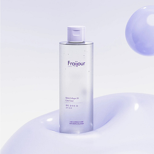 Підтягувач тонер для обличчя з колагеном та ретинолом Fraijour Retin-Collagen 3D Core Toner 250 мл (8802929008080)