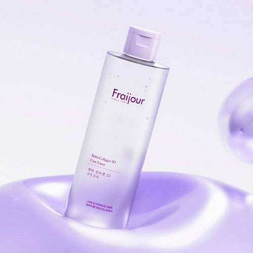 Підтягувач тонер для обличчя з колагеном та ретинолом Fraijour Retin-Collagen 3D Core Toner 250 мл (8802929008080)