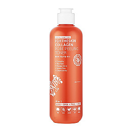 Тонер-пілінг для обличчя з коллагеном Fortheskin Collagen Pore Peeling Toner 280 мл (8809598150355)