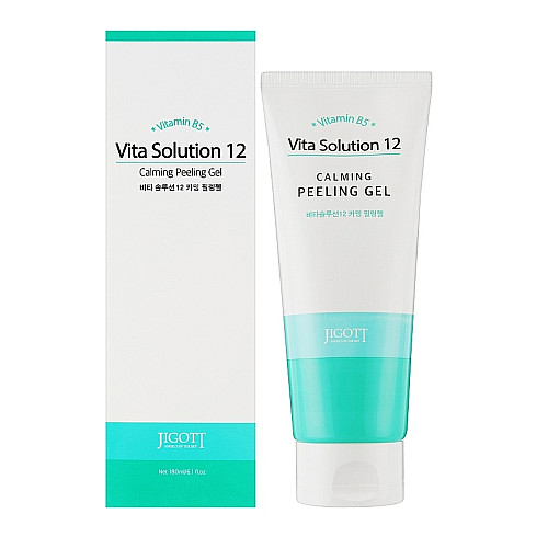 Успокійливий пілінг-гель Vita Solution 12 Calming Peeling Gel Jigott 180 мл (8809541281945)