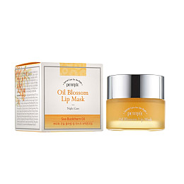 Маска для губ Витамин Е-Облепиха Petitfee & Koelf Oil Blossom Lip Mask Sea Buckthorn oil 15 г (8809508850177)