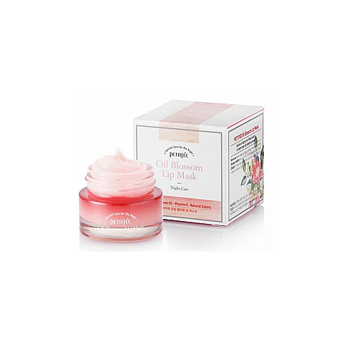 Маска для губ Масло камелії Petitfee & Koelf Oil Blossom Lip Mask Camellia seed oil 15 г (8809508850023)