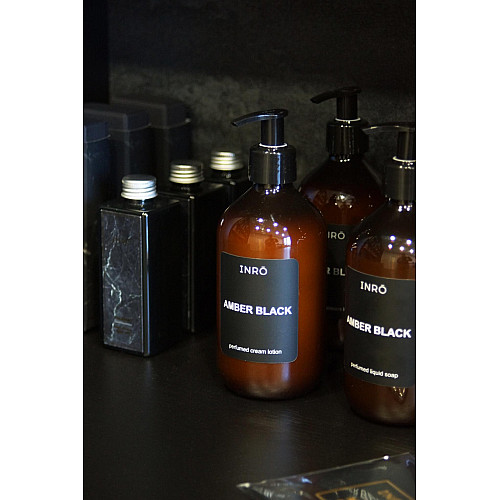 Парфумований крем лосьйон INRO Amber Black 500 мл